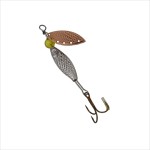 Lingurita rotativa pentru pescuit, Regal Fish, model 8028, 10 grame, culoare argintiu